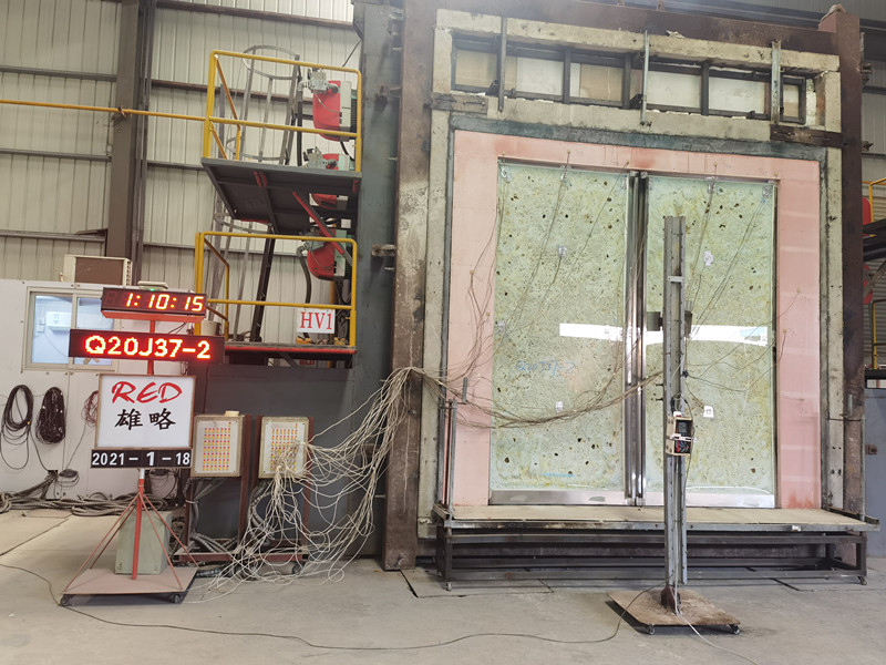 喜訊：恒保26mm水晶硅防火玻璃又一次通過歐標(biāo)BSEN 1634 EI60測試！